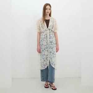 [올리브데올리브]자수 레이스 로브 (OH5MO595)