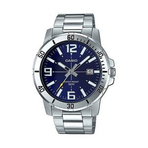 카시오 남성 메탈 손목 시계 MTP-VD01D-2B