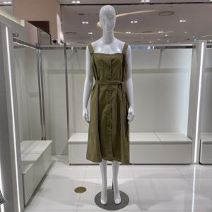 [비지트인뉴욕] 버튼 포인트 나시 원피스 VB7OP64