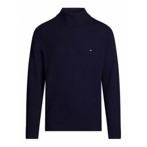 [TOMMY HILFIGER] 라프리마 남성 터틀넥 폴로 necks Dolcevita 인 퓨어 울 MW0MW37332DW5 Blue /8