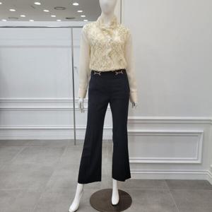 [미니멈]레이스 쉬폰 블라우스 (MXCAWB7340 BK7)_IC