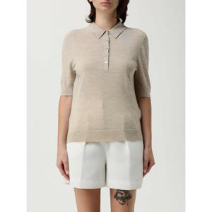 [BOSS] 라프리마 여성 폴로 셔츠 스웻셔츠 50545015 276 베이지 /6