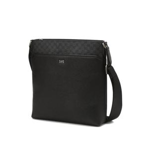 [닥스핸드] 백블랙 소가죽 DD패턴 크로스백 DBBA5F261BK