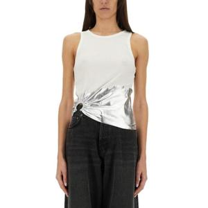 파코라반 민소매 티셔츠 25EJTE015CO0530 M100 WHITE