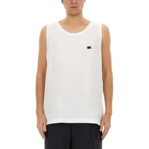 돌체앤가바나 민소매 티셔츠 G8QJ5T G7N7AW0800 WHITE