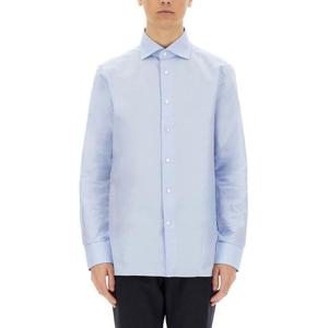 에르메네질도제냐 긴팔 셔츠 CT1030 9MS0BA432 AZURE