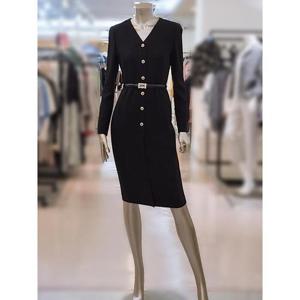 미니멈 세이브존03 미니멈 V넥 벨티드 원피스 AGMWCAWO7440A