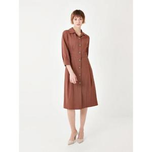 올리비아로렌 HC04 카라 버튼 포인트 원피스 VOCOA3F7311