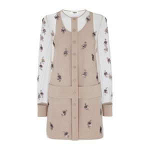 펜디 자수 튤 미니 원피스 FDD344 AUP0F1RX1