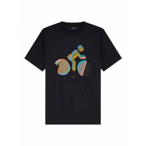 [PAUL SMITH] 라프리마 남성 티셔츠 Mens Reg 핏 T 셔츠 Cycle M2R011RMP454749 Blue /8