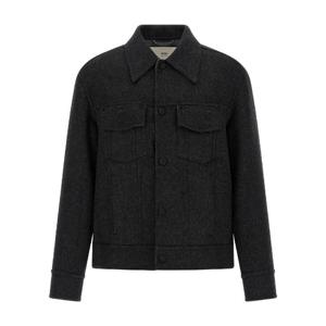 AMI PARIS Lenci cloth overshirt UJK847WO0009021