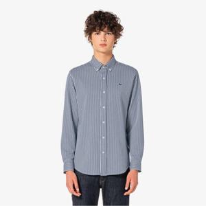 라코스테 공식 남성 저지 스트라이프 셔츠 CH451E-55N HDE