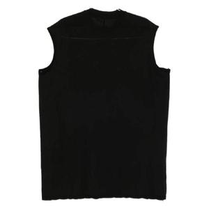 25 FW 릭오웬스 타프 언피니시드 에지 민소매 티셔츠 DU02E7158BH TP441468502