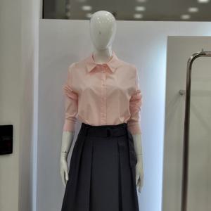 [꼼빠니아]25SS 소매 스캘럽 스판 블라우스 CAFU3 WRC010 230