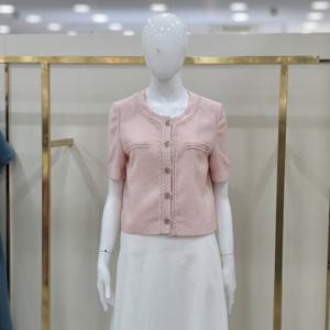 [꼼빠니아]25SS 트위드 반팔자켓 CAFU5 WTJ200 230_YS