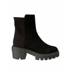 [STUART WEITZMAN] 라프리마 여성 앵클 부츠 Soho 부티 블랙 5050SOHOBOOTIE /8