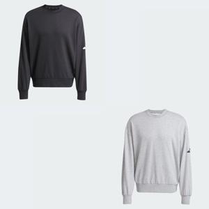 [아디다스] 에센셜 루즈 핏 3바 로고 스웨트셔츠 2종 JF3576 JF3578