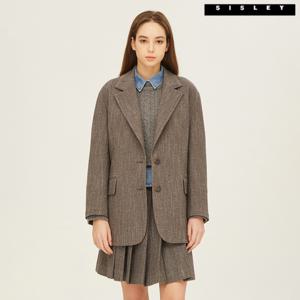 [시슬리]시슬리 아벨 싱글 자켓 SAJK37261_GR