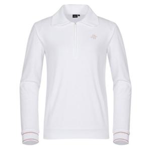 JDX 여성 솔리드 반집업 긴팔 티셔츠 X2TLV7443