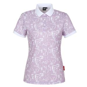 JDX 여성 요꼬에리 반팔 티셔츠 X2TSV7541