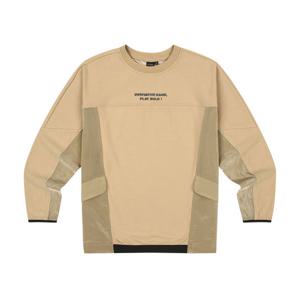 JDX 여성 돌먼핏 우븐 라운드 티셔츠 X4TLV7483