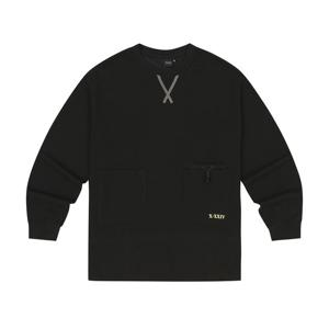 JDX 여성 멀티 포켓 라운드 티셔츠 X4TLV7484