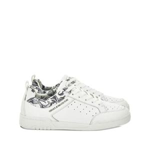 25 FW 베르사체진스꾸뛰르 바로코 프린트 퍼포레이티드 스니커즈 79YA3SD6ZPB38 TP442010314