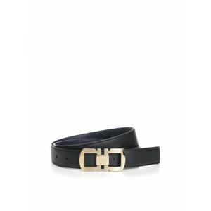 [SALVATORE FERRAGAMO] 라프리마 남성 벨트 Blue Midnight 리버시블 레더 670420780460003 /8