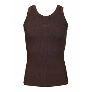 [FENDI] 라프리마 남성 탑 탱크 Look 30 Adv 리브 저지 Ff 클럽 크레스트 FY1278AU9KF1NIC Brown /8