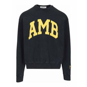 [AMBUSH] 라프리마 남성 크루 넥 크루넥 코튼 스웻셔츠 1211533229 Blue /8