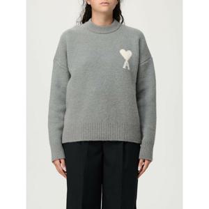 [AMI] 라프리마 여성 스웨터 스웻셔츠 UKS836KN0135 058 Ecru /6