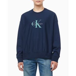 [캘빈클라인 진]남성 CK 모노그램 맨투맨 스웨트셔츠 네이비 4RD234G (4RD234G-CEF)