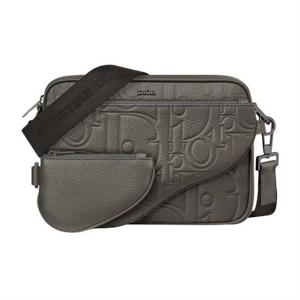 디올 Saddle 트리플 파우치 1ADPO276LLG_H800