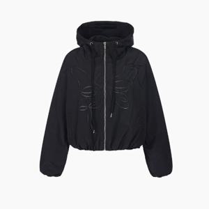 [에고이스트] [BLUE LABEL] 빅자수 후드 집업점퍼 ER3OJP01