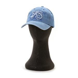 샵앤) 국산 여성 자수 레터링 4가지 패턴 청 캡 모자 DJ-WH-0863-G_진청