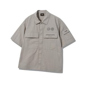 [지프]공용 우븐 아웃포켓 셋업 반팔셔츠 JQ2SHU053