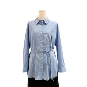 [비지트인뉴욕]오버핏 단추 포인트 셔츠 VB9LS19