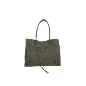 발렌시아가 토트백 8518182ABEK3258 ARMY GREEN