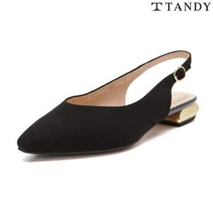 [탠디] 여성 슬링백 구두 (굽 2CM) 719060 W-083 블랙