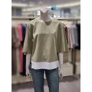 [트리아나]MARIO소고 루즈핏 심플블라우스AJ2BA16