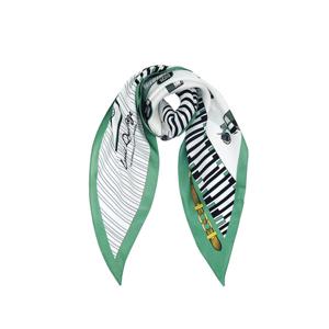 [루이까또즈(스카프)]마리아노 마름모 실크 스카프 그린 2ESD950GR