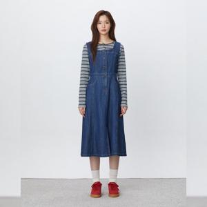 플라스틱아일랜드  뷔스티에 데님 원피스 (PR3DO961)