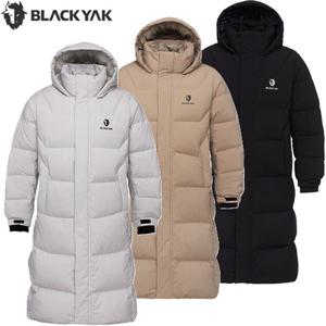 블랙야크 남여공용 오리털 롱패딩 덕다운 맥스벤치 다운자켓3 1BYPAWU901