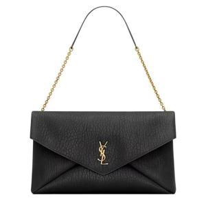 생로랑 여성 블랙 ENVELOPE CASSANDRE XXL 숄더백 841702_AACYT1000