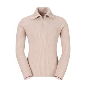 [LPGA][패플 단독] 여성 와이드카라 반집업 골지 니트 L223KT603