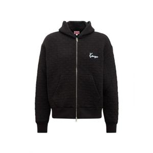 Kenzo 로고 자수 집업 후드티 FF65HO2514MU 99J TP948062482