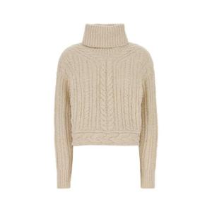 ISABEL MARANT ETOILE Ivory cotton blend Brenda sweater PU0730FAC3L02E 23EC