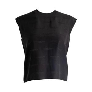 25 FW 발렌시아가 로고 프린트 민소매 탑 838750TSN09 TP442328526