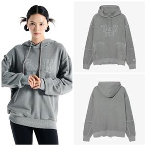 [휠라] FILA 남여공용 가먼트다잉 후디 FS253PO01X001006 그레이