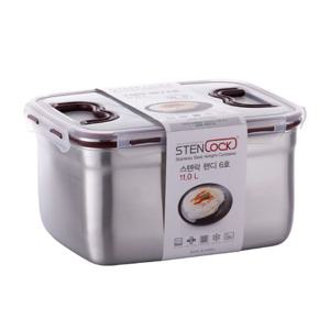 스텐락 클래식 핸디 밀폐용기 6호 11L 반찬통 밀폐용기 보관용기 소분용기 푸드컨테이너